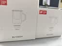 北鼎（Buydeem）茶水分离玻璃杯 办公泡茶滤杯高硼硅泡茶杯灰羽色 实拍图