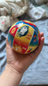 费雪（Fisher-Price）儿童玩具球 拍拍球 认知启蒙 PVC安全材质 10cm狮子彩印球 实拍图