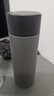 恩尔美（nRMEi）保温杯男士男款茶水分离磁弹泡茶杯316不锈钢便携车载磁吸水杯子 实拍图
