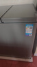 美的210L双温双箱家用冰柜大冷冻小冷藏两用卧式冷柜冰箱电子控温一级能效BCD-210DKEM(E)灰国家补贴 实拍图