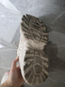 骆驼（CAMEL）老爹鞋女网布皮面拼接双系带厚底休闲鞋 L23S703108W 杏色透网 37 实拍图