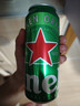 喜力（Heineken）啤酒500ml*6听 礼盒装 带提手夏日欢聚婚宴用酒 实拍图