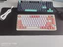 CHERRY樱桃【带F区】PIXIU75配列客制化机械键盘三模无线热插拔电竞游戏键盘三角洲吃鸡键盘白色红轴 实拍图