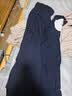 MUJI男式无侧缝双层纱织睡衣家居服 深藏青色6A XL 实拍图