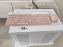 罗技（Logitech）K580无线蓝牙超薄静音键盘办公键盘笔记本电脑手机Mac平板ipad键盘双模外接键盘薄膜便携家用101键 超薄键盘-茱萸粉 实拍图