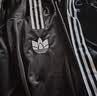 adidas通勤百搭经典休闲运动连帽夹克外套男女春夏阿迪达斯三叶草 黑色   S 实拍图