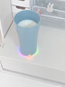 膳魔师（THERMOS）便携电动搅拌杯咖啡杯新款陶瓷涂层车载办公室保温杯高颜值水杯子 膳魔师-冰湖蓝【395ml】+蓝色杯套 实拍图