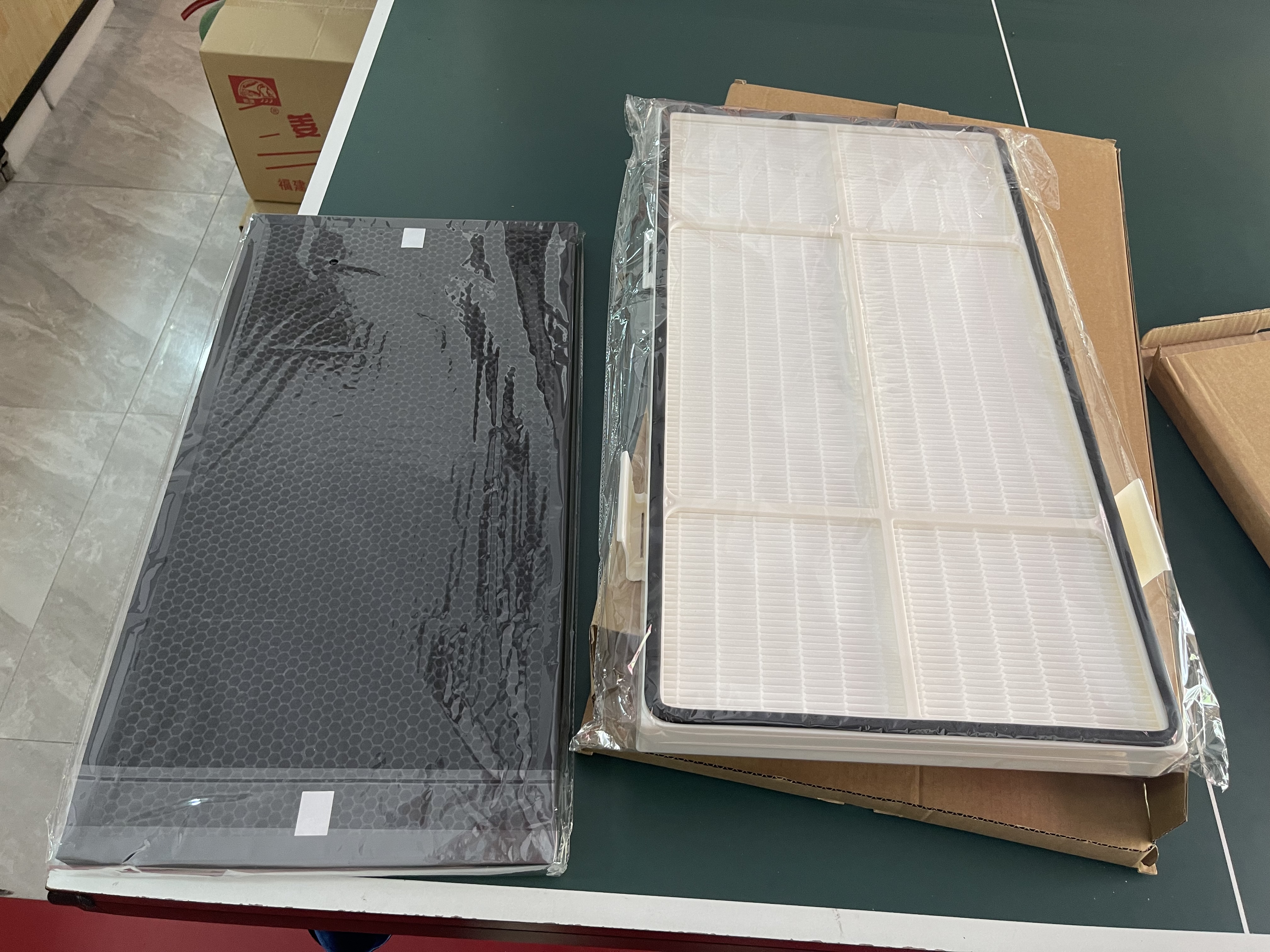 思博润 适配安利逸新空气净化器滤网滤芯101076ch hepa微粒网大陆中国香港美日通用 （HEPA滤网+26mm厚款活性炭）套装标准版 实拍图