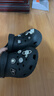 卡骆驰（CROCS）【预售】白鹿同款经典云朵洞洞鞋时尚百搭女鞋花园鞋|206750 黑色-001(含智必星) 36 /37(230mm) 实拍图