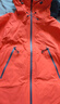 迪卡侬（DECATHLON）硬壳冲锋衣男女春秋登山防风防水单层夹克风衣运动外套MH500 霞光橙（男女同款）- 亚洲款 新款上市 加内胆选大一码 2XL 实拍图