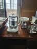 膳魔师（THERMOS）养生壶多功能玻璃煮茶器 烧水壶 全自动保温电热水壶家用办公室大容量煮茶壶煎药壶七夕情人节礼物 EHA-1612E 灰白色（套装） 1.5L 实拍图
