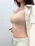 猫人内衣女士粉底液无痕隐形26年新款大胸显小聚拢防下垂收副乳文胸罩 实拍图