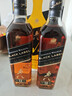 尊尼获加（JOHNNIE WALKER）洋酒 12年黑方黑牌双支礼盒装700ml*2瓶 苏格兰调和型威士忌 实拍图
