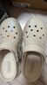 斯凯奇（Skechers）洞洞鞋女士夏细闪泡泡鞋厚底外穿包头沙滩凉拖鞋 实拍图
