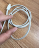 Apple/苹果 type-c转lightning闪电充电线-1米 手机数据线 旗舰店原装苹果iPhone 14 Pro Max快充线 实拍图