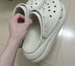 CROCS卡骆驰檀健次同款经典泡芙洞洞鞋轻便舒适男女同款花园鞋|207521 骨白色-2Y2(含智必星) 39 (240mm) 实拍图