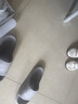 红蜻蜓女鞋新款一脚蹬舒适妈妈鞋软底豆豆鞋女通勤百搭护士休闲平底单鞋 米色 39 实拍图
