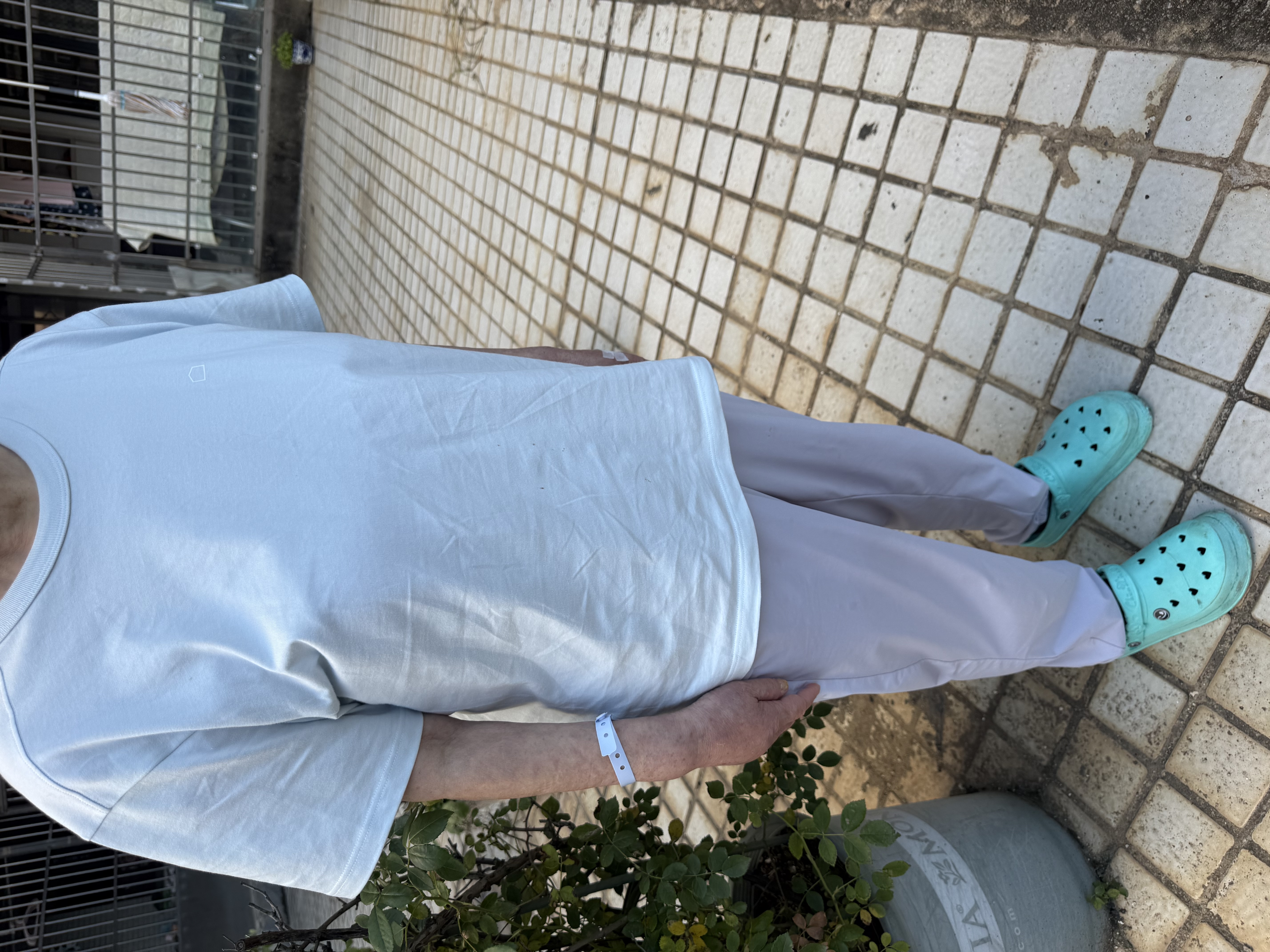 蕉内棉棉301H情侣居家T恤女士100%纯棉夏季宽松圆领短袖无侧缝睡衣 实拍图