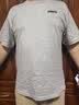 马克华菲（MARK FAIRWHALE）短袖男士夏季潮牌休闲短袖T恤男宽松重磅220g纯棉男装 麻灰色 2XL 实拍图