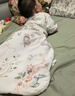贝肽斯婴儿睡袋夏季竹棉纱布宝宝睡衣分腿儿童防踢被睡袋前2后2乔兔 M 实拍图