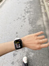 Apple/苹果 Watch S11 智能手表GPS款46毫米玫瑰金色铝金属表壳淡桃粉色运动型表带S/M MEVT4CH/B 实拍图