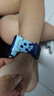 十闪 适用小天才手表表带D3/D3S儿童电话手表专用硅胶替换表带通用Q1A/D2/Z9/Z8/Z7/Z5/D2/N5晴山蓝 实拍图