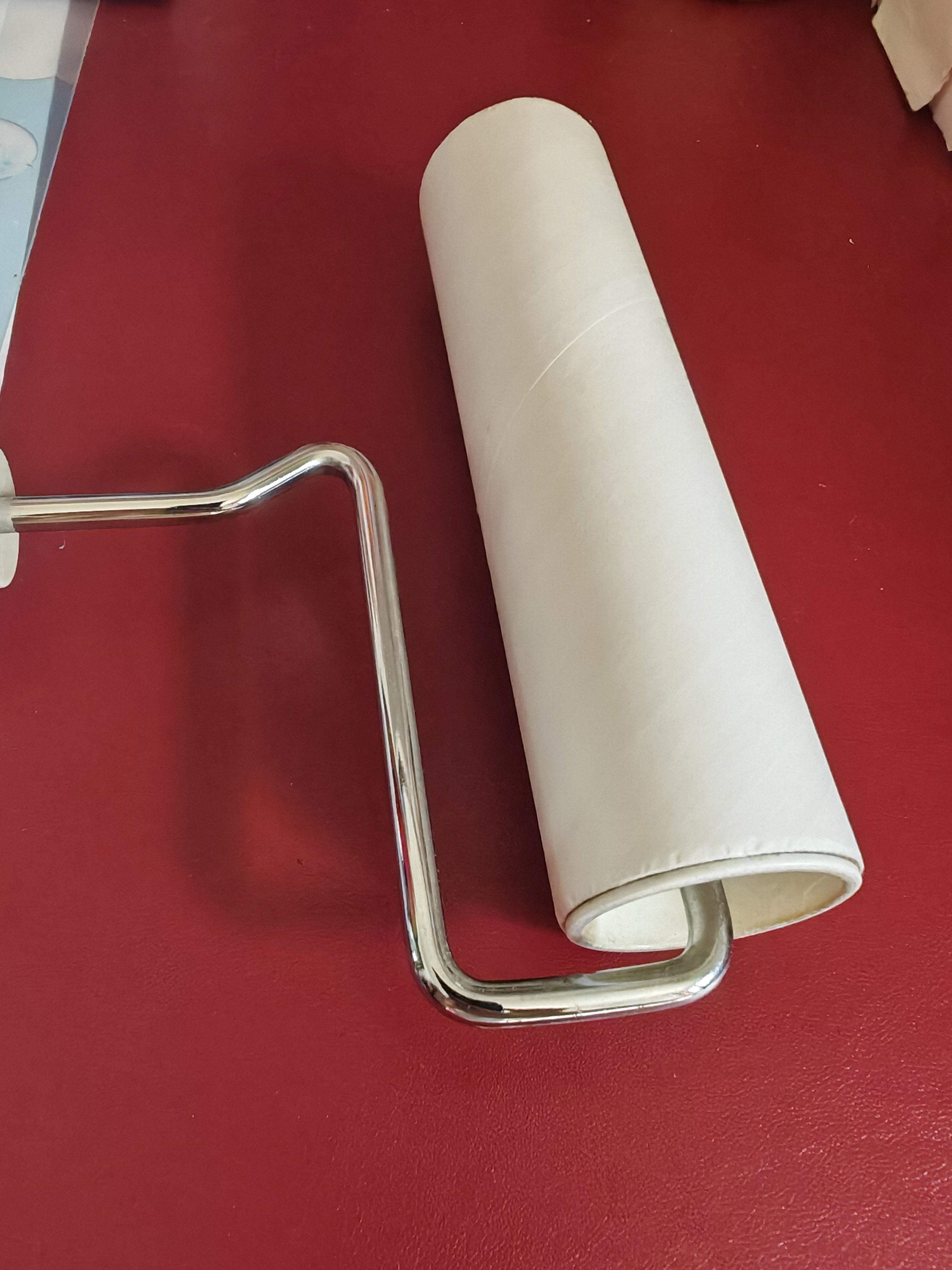 仟居佳 粘毛器替换纸卷斜斯式粘毛卷纸粘尘纸滚筒沾毛器宠物毛发粘纸芯 16cm替换纸 12卷足720撕 实拍图