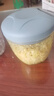 捣蒜泥神器手动蒜泥器厨房拉蒜器绞菜器多功能家用绞肉辅食料理机 5叶刀片 随机颜色 900ml 实拍图