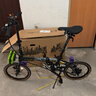 大行（DAHON）K3plus折叠自行车超轻铝合金16英寸9速城市碟刹通勤车KAA693 消光黑【349轮组】 实拍图