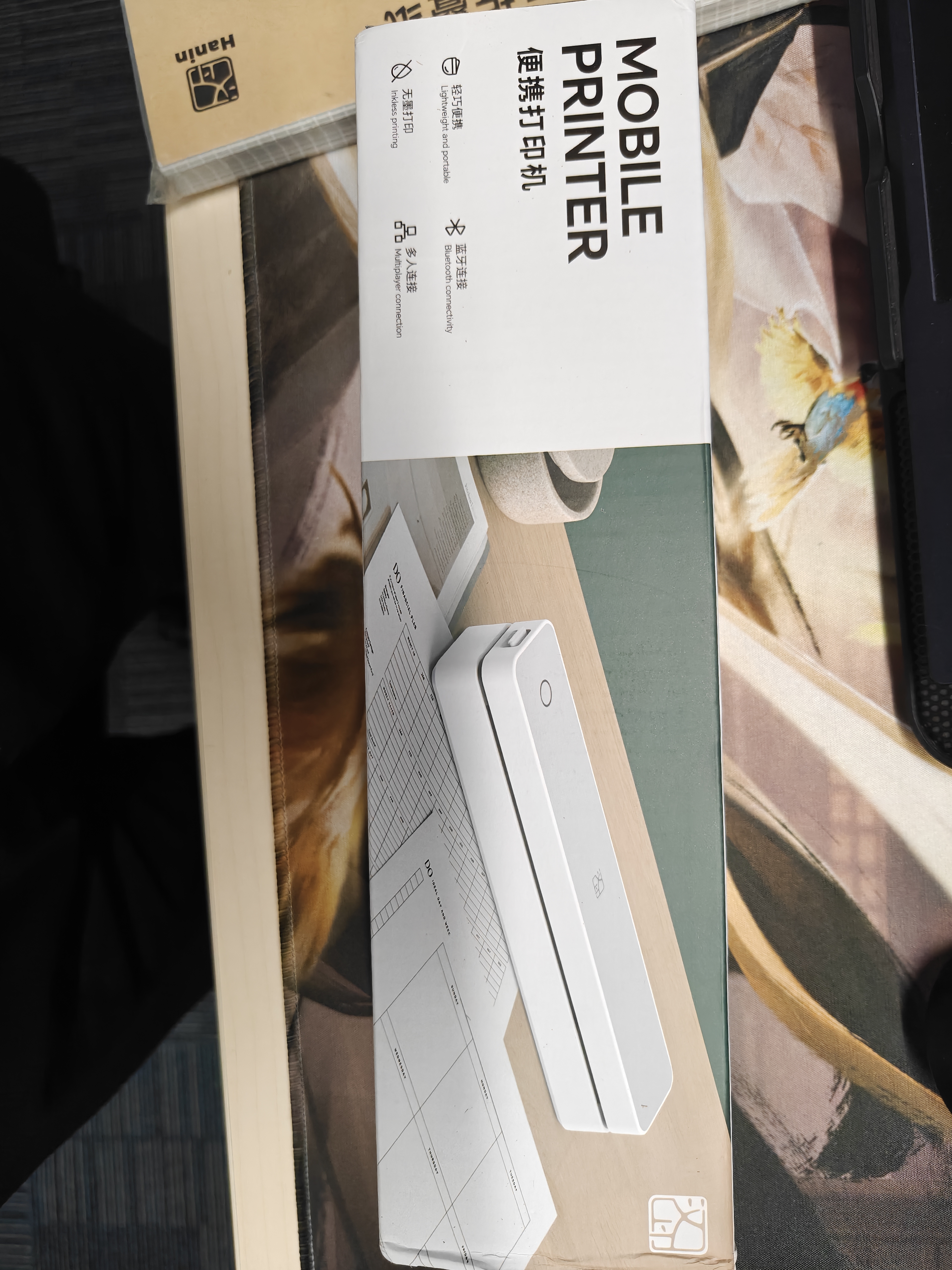 汉印（HPRT） MT610 Pro家用作业错题打印机 手机蓝牙无线迷你便携A4黑白试卷整理热敏学习机 套餐一 实拍图