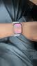 Apple/苹果 Watch S11 智能手表GPS款42毫米玫瑰金色铝金属表壳淡桃粉色运动型表带S/M MEUN4CH/B 实拍图