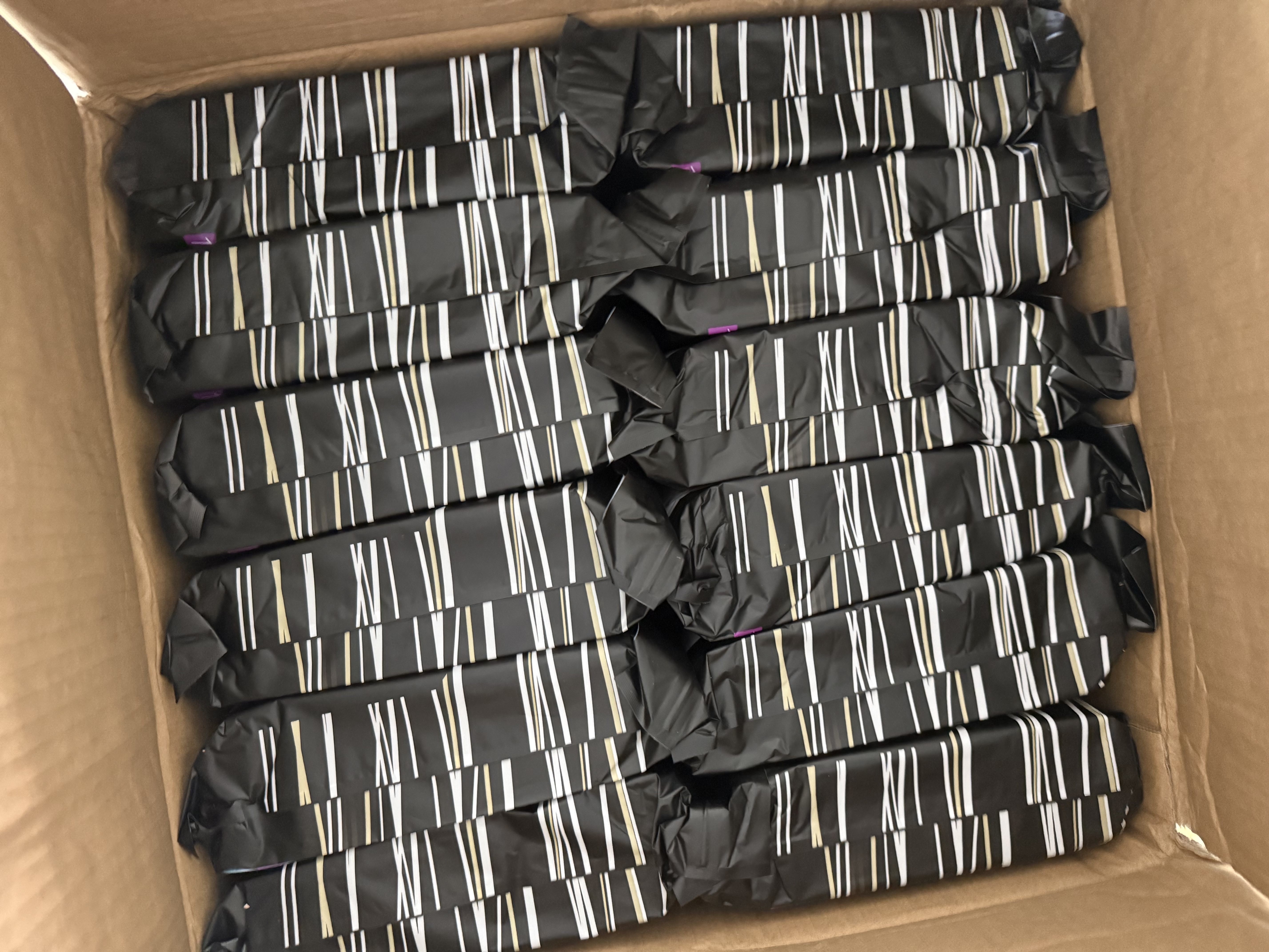 e洁抽绳垃圾袋加厚黑色50*55cm*双面2.6丝免撕整箱12包发货共1200只 实拍图