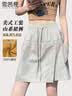雪茜曼凉感速干裙裤女2026年夏新款山系显瘦高腰韩系简约工装风短裤 实拍图