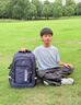 迪士尼（Disney）书包小学生3-6年级4五六减负儿童大容量轻便男孩背包 【耐磨耐脏大容量】藏青3-6年级 实拍图