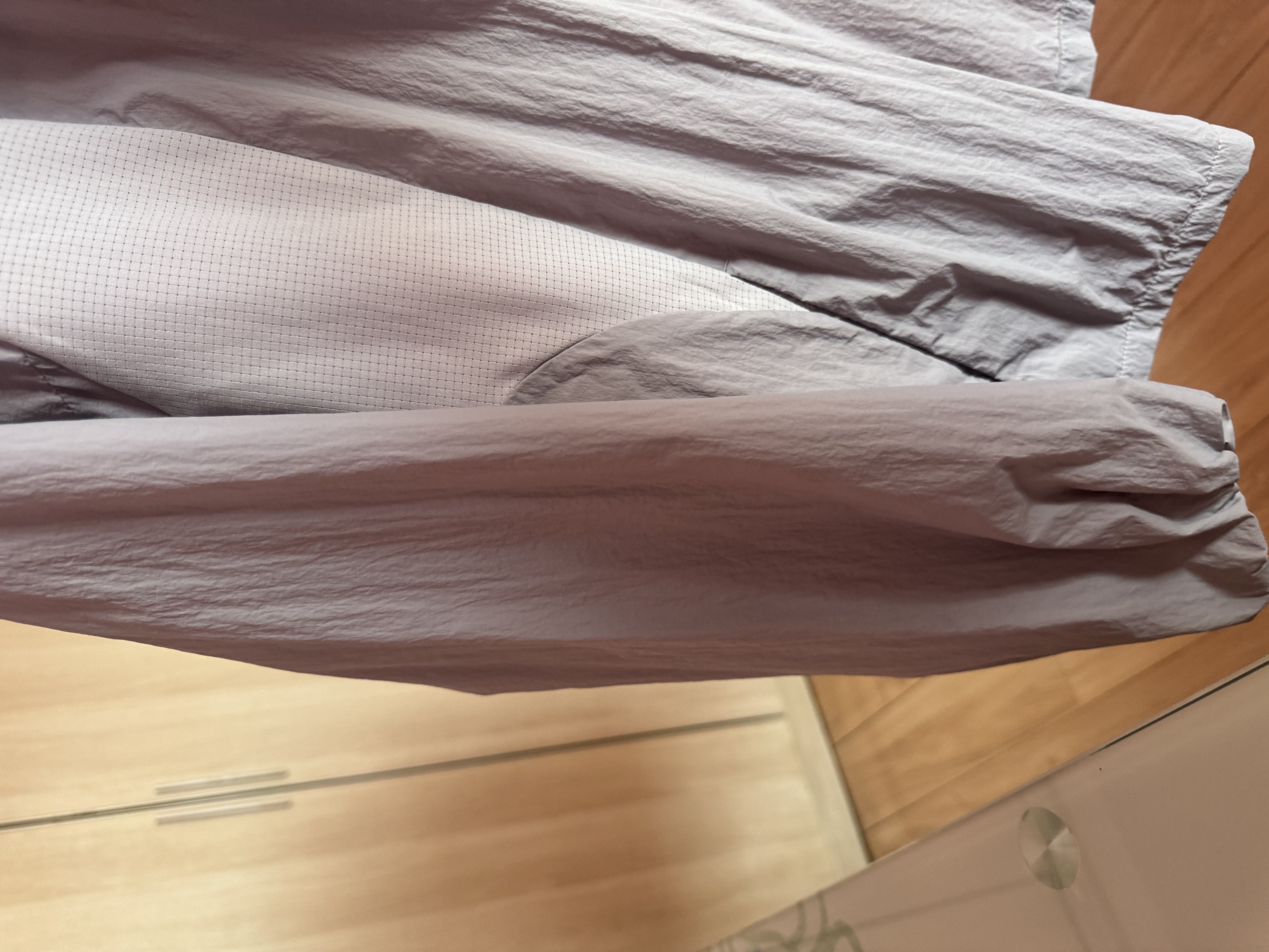 蕉下（beneunder）防晒衣女士防紫外线轻薄夹克防晒服披肩外套原纱防晒TS402情人节 薄烟紫 L 实拍图