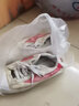 双星八特男女篮球鞋帆布鞋复古板鞋潮流运动情侣帆布轻便防滑耐磨工作鞋 白红神力兰F 41 运动鞋穿42 实拍图