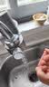 沁园（TRULIVA）水龙头过滤器净水器家用自来水前置超滤直饮UV抑菌厨房净化器卫生间通用除水垢除余氯可直饮双出水 一机五芯 【智能水温数显丨换芯提醒】 实拍图