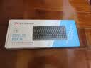 双飞燕（A4TECH）FBK11 86键 蓝牙键盘 无线键盘电脑办公无线薄膜键盘小键盘便携ipad键盘 飞时代 遂空灰 蓝牙/无线 实拍图