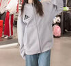 adidas情侣休闲纯棉上衣圆领正肩短袖T恤男女夏季阿迪达斯轻运动   黑色   4XL 实拍图