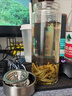 希诺单层玻璃杯大容量便携提环运动水杯男过滤泡茶杯子XN-9076 695mL 实拍图
