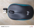 罗技（Logitech）MK275 键鼠套装 无线键鼠套装 办公键鼠套装 全尺寸 商务键鼠套装 带无线2.4G接收器 黑蓝色 实拍图