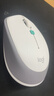 罗技（Logitech） M380 无线鼠标 无线2.4G 办公鼠标 百度AI智能语音输入打字翻译 家用办公型M380 珍珠白 实拍图
