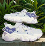 斐乐（FILA）猫爪5代|老爹鞋男女鞋26秋季复古风运动休闲厚底通勤鞋 奶白/浪漫紫-GO 36 实拍图