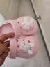 牧童儿童拖鞋夏男宝宝洞洞鞋软底女童卡通洗澡婴幼儿家居鞋萌兔粉160 实拍图
