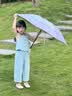 七麦麦三折晴雨伞儿童伞学生伞安全圆角太阳伞遮阳伞防晒伞男女孩雨伞粉 实拍图
