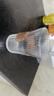 【采销严选】玻璃水杯带杯架套装家用茶杯防烫束腰耐热客厅水杯 风琴杯+木杯套 320ml 1只 实拍图