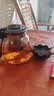 【京东物流】茶壶套装整套茶具大容量玻璃茶杯带滤网耐高温泡茶具 1000ML一壶+四杯套装【无茶盘】 实拍图