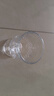 钻石红酒杯高脚杯干邑杯葡萄酒香槟威士忌酒杯杯玻璃杯 单只装菱格酒杯 实拍图