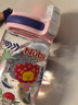努比（Nuby）儿童迷你运动杯便携外出行大肚水杯学饮宝宝水杯儿童运动亲子水杯 粉色 300ml 实拍图