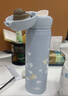 膳魔师（THERMOS）保温杯316钢500ml男女士儿童水杯子实用生日礼物JNL-500S BL 实拍图